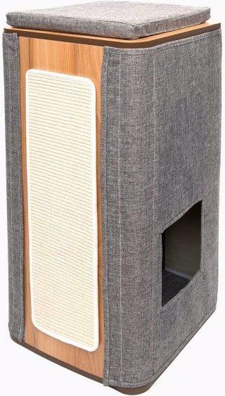 Produktbild Catit Vesper Cubo Tower Stone (87 cm, Grau, Natural)