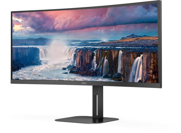 Actual product image AOC CU34V5C/BK (3440 x 1440 pixels, 34")