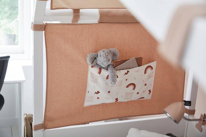 Actual product image Lifetime Kidsrooms Cool Kids bunk bed with hut Rainbow (90 x 200 cm)