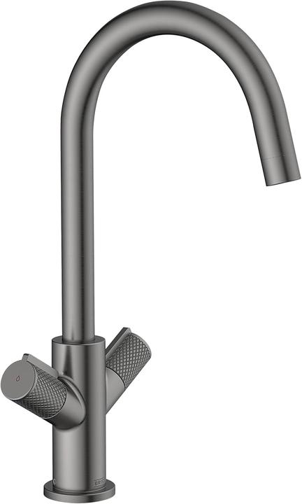 Productafbeelding Bristan Fern Easyfit Mono Sink Mixer Gun Metal
