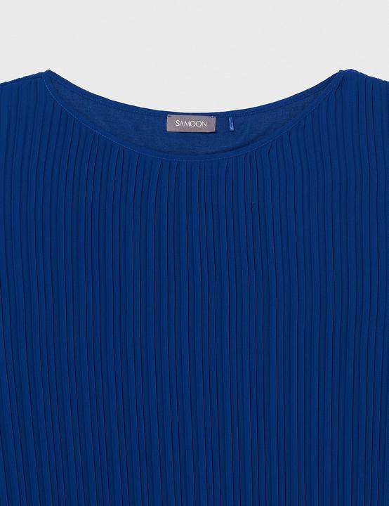 Produktbild Samoon Kleid Langarm kurz Ärmelloses Plisseekleid (44)