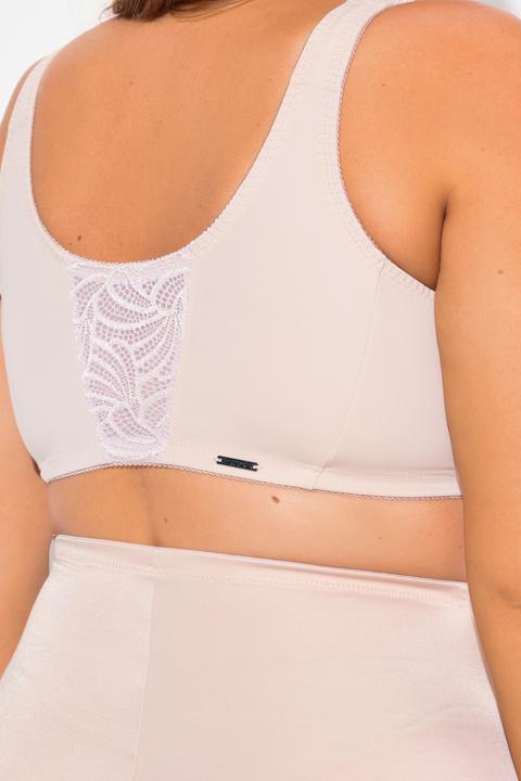 Immagine prodotto Ulla Popken Reggiseno sostenitivo modello Kelly con chiusura anteriore e senza ferretto, coppa C-D (105 F)