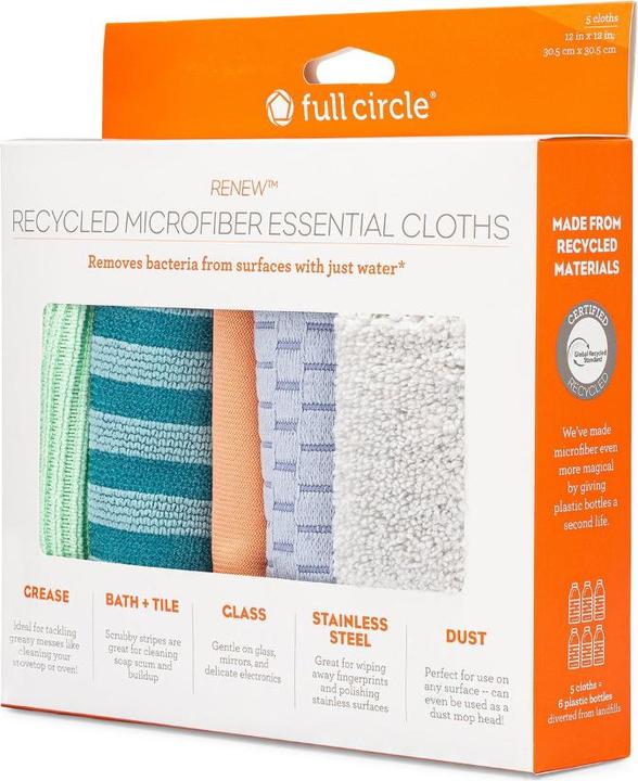 Produktbild Full Circle Home Funktionale Reinigungstücher Mikrofaser Renew 5er-Set (5 Stk.)