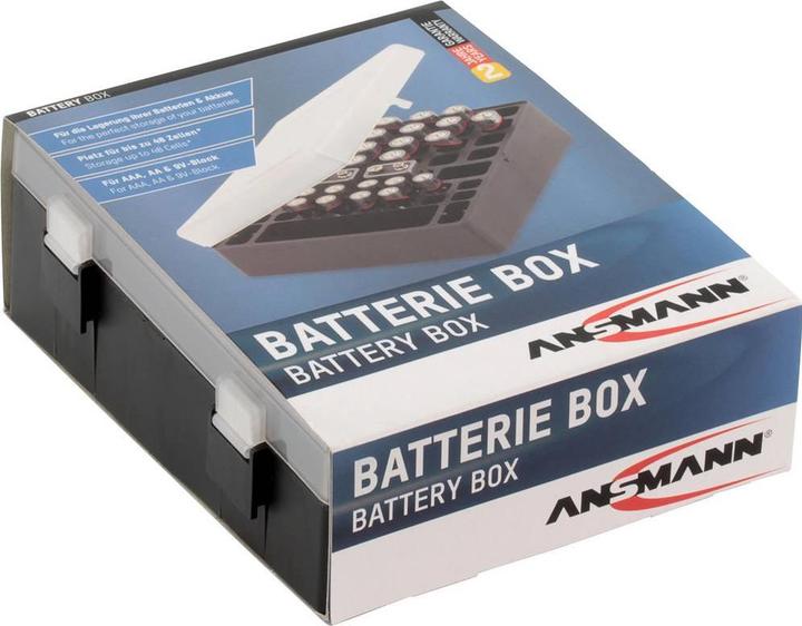 Actual product image Ansmann Battery box for 24x AA, 16x AAA