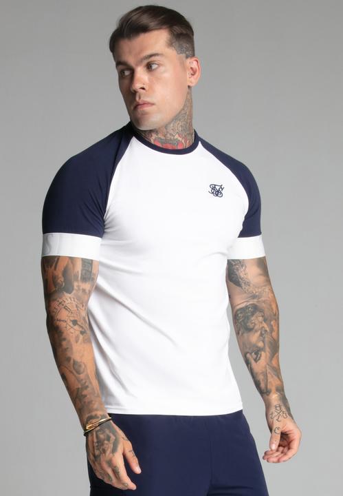 Navy, White