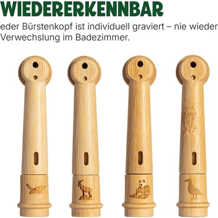 Immagine prodotto Bamboovement The Replacement for Oral-B Brush Heads