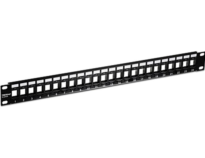Actual product image Trendnet TC-KP24 patch panel (blank panel)