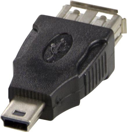 Produktbild Deltaco USB-adapter - USB til mini-U (USB 2.0)