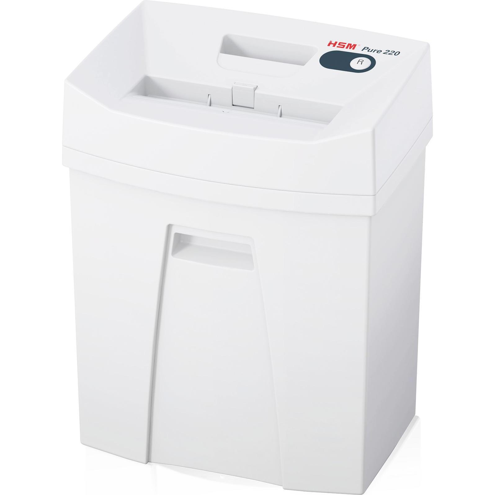 HSM, Aktenvernichter, Aktenvernichter Pure 2320111 weiss 220/3,9mm (Streifenschnitt)