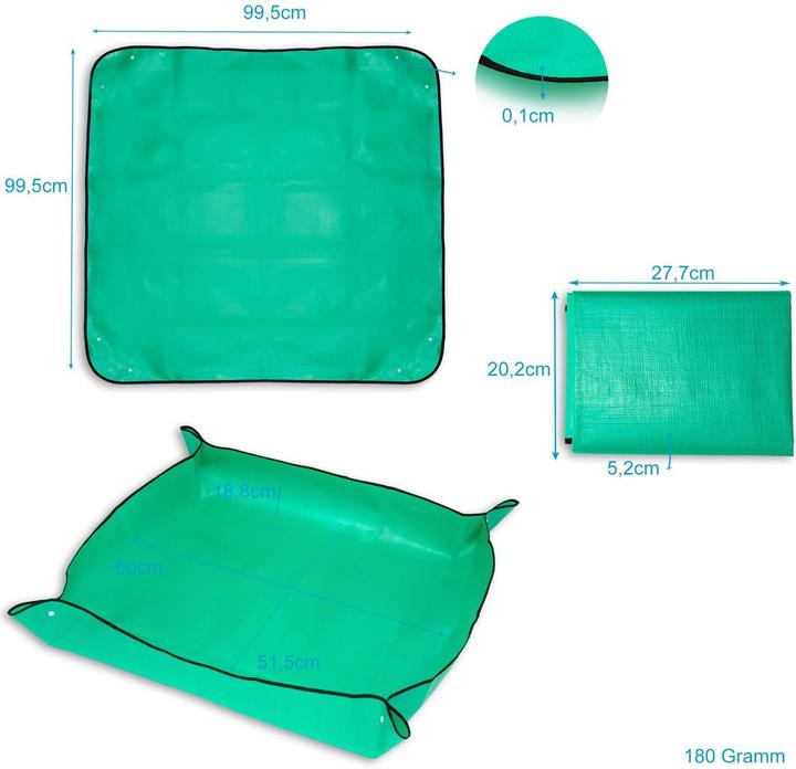 Image du produit Intirilife Tapis végétal imperméable pour le rempotage