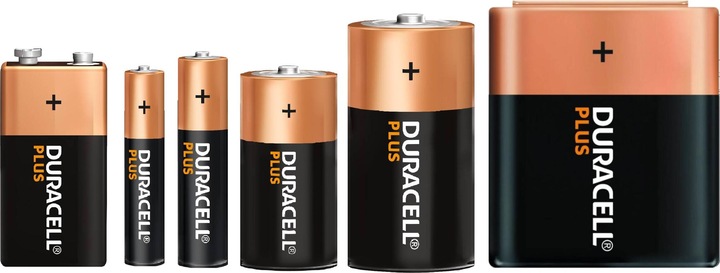 Actual product image Duracell Plus (1 pcs., 9V Block)