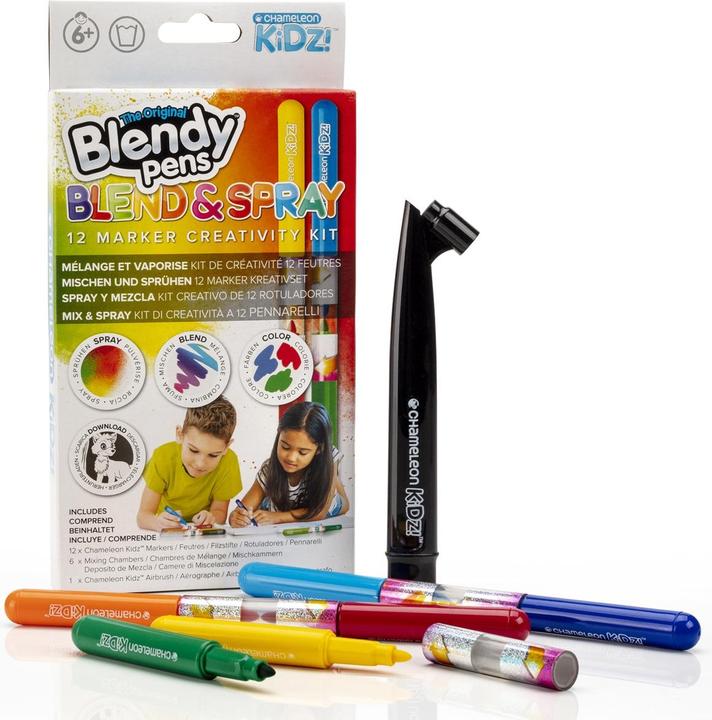 Produktbild Chameleon Airbrush Blend & Spray Set 12 Marker (Mehrfarbig, 12 x)