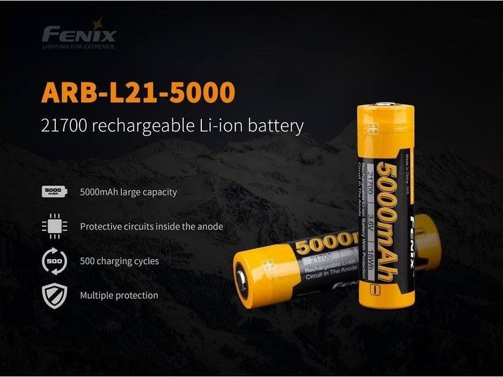 Immagine prodotto Fenix Batteria ARB-L21-5000U