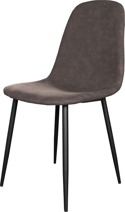 Actual product image HTI-Living Esszimmerstuhl Kunstleder 1 Stück Savannah Antikbraun