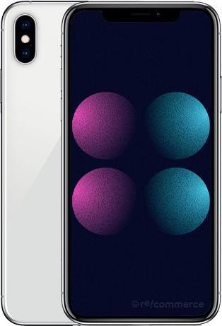 Image du produit Re!commerce iPhone X (256 Go, Silver, 5.80", 12 Mpx, SIM simple, A / Comme neuf)