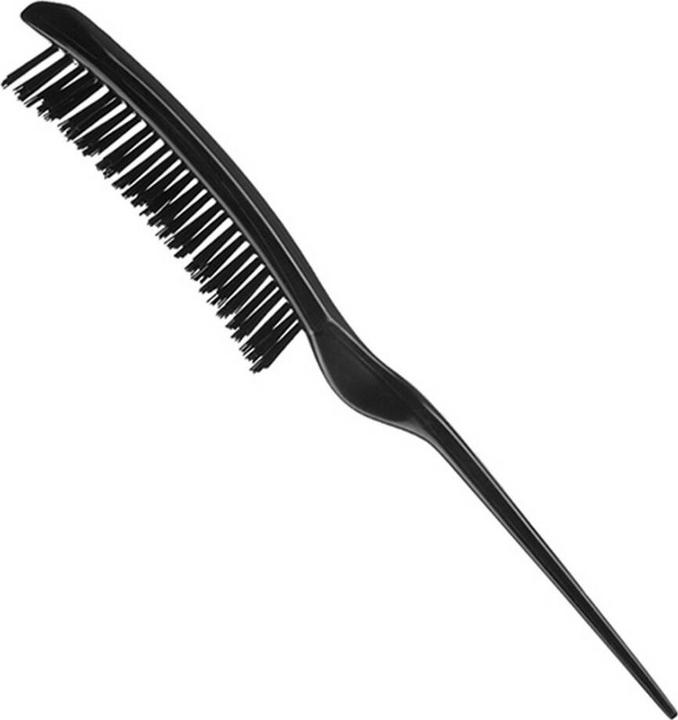 Actual product image Caso Eurostil Crepar Curvo Cepillo Pua Nylon Negro Negro 1 Unit