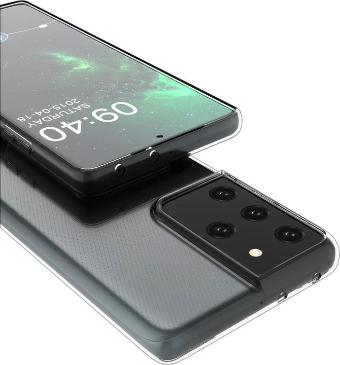 Produktbild Cover-Discount Galaxy S21 Ultra - Silikon Case Hülle transparent (Samsung Galaxy S21 Ultra)