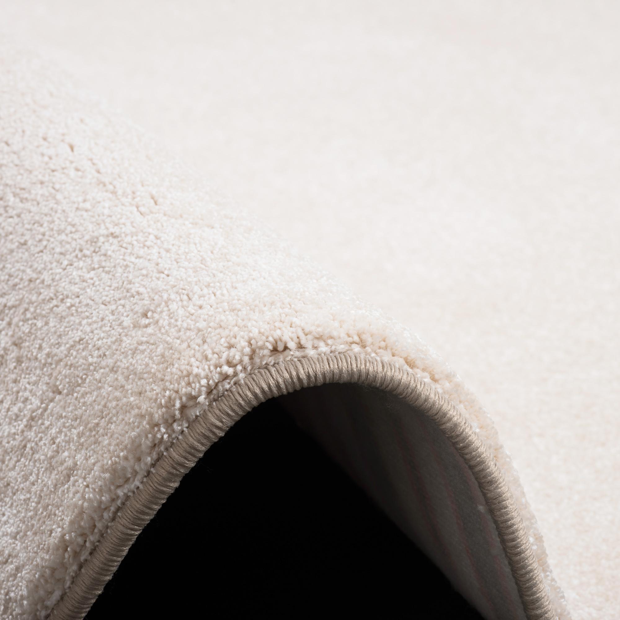 Thumbnail - Snapstyle, Teppich, Hochflor Luxus Velours Teppich Touch Rund (160 x 160 cm)