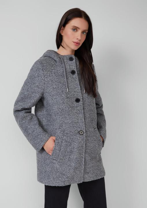 S Oliver BouclÃ© Kurzmantel Damen No Man's Boucle Strickjacke