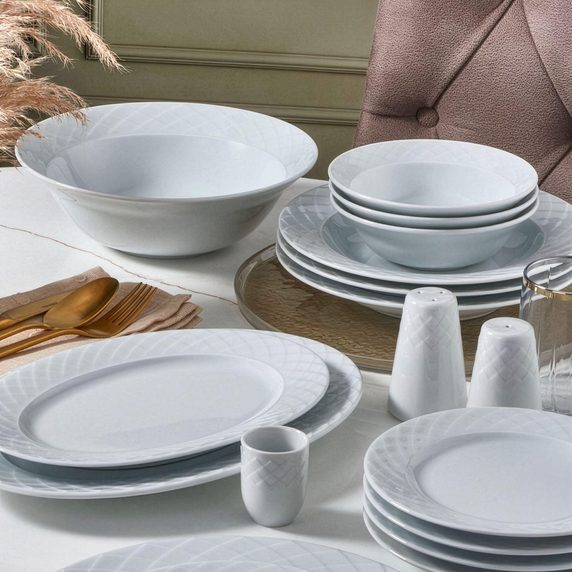 Hermia, Set di stoviglie, Zera Dinner Set 36 Pieces (36 pz.)
