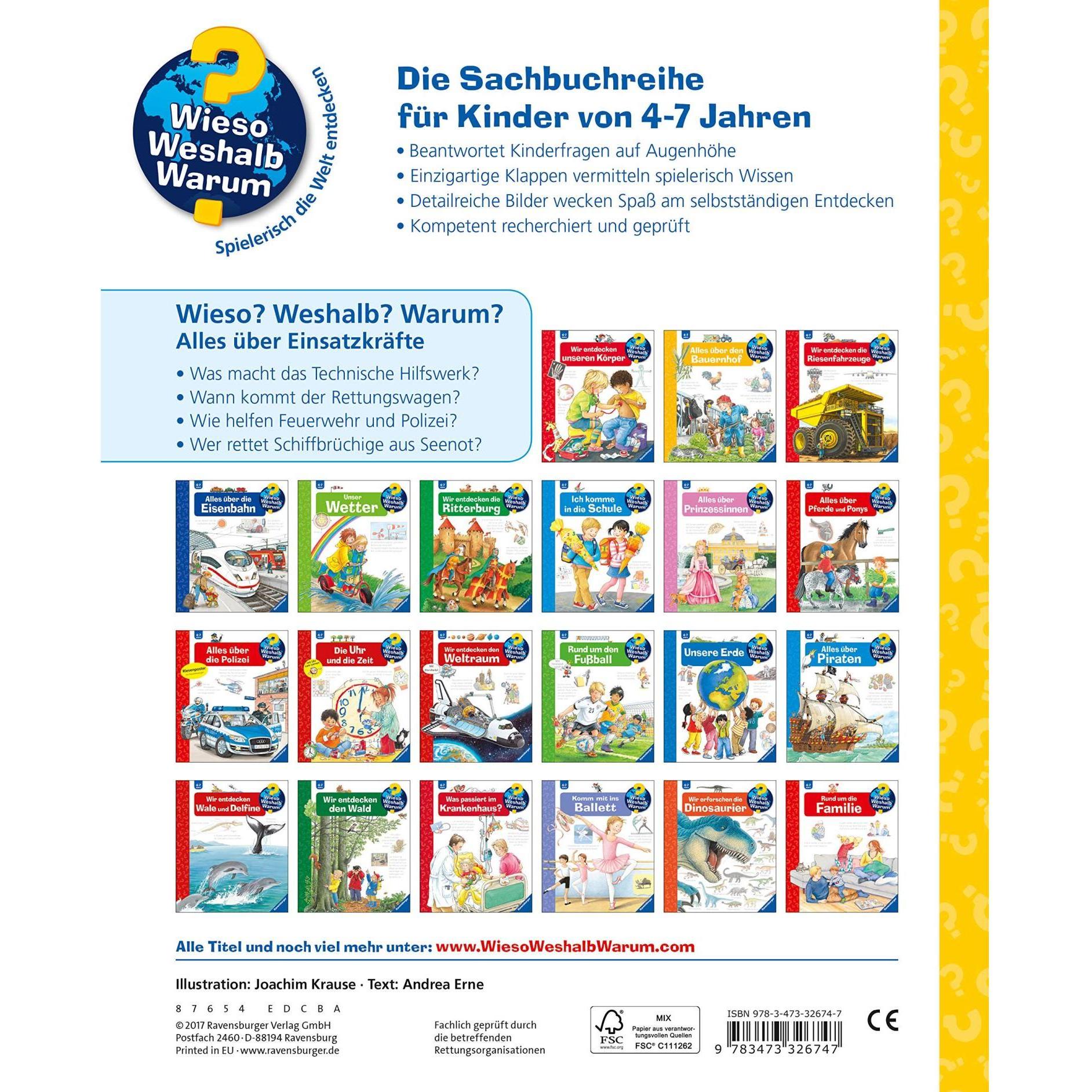Thumbnail - Alles über Einsatzkräfte, Kinderbücher von Andrea Erne