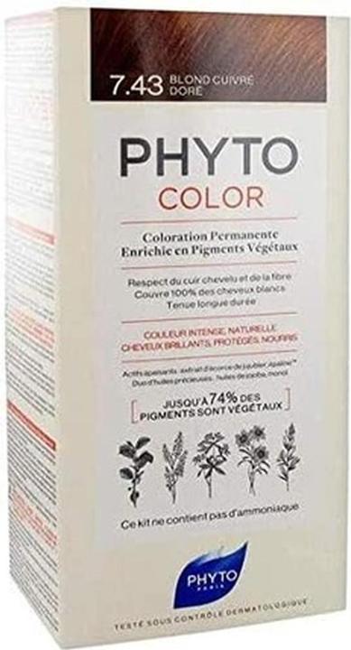Image du produit Phyto color 7.43 rubio dorado (7.43-rubio dorado cobrizo)