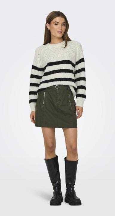 Produktbild Only ONLBILLIE LIFE LS STRIPE O-NECK EX KNT Strickpullover (L)