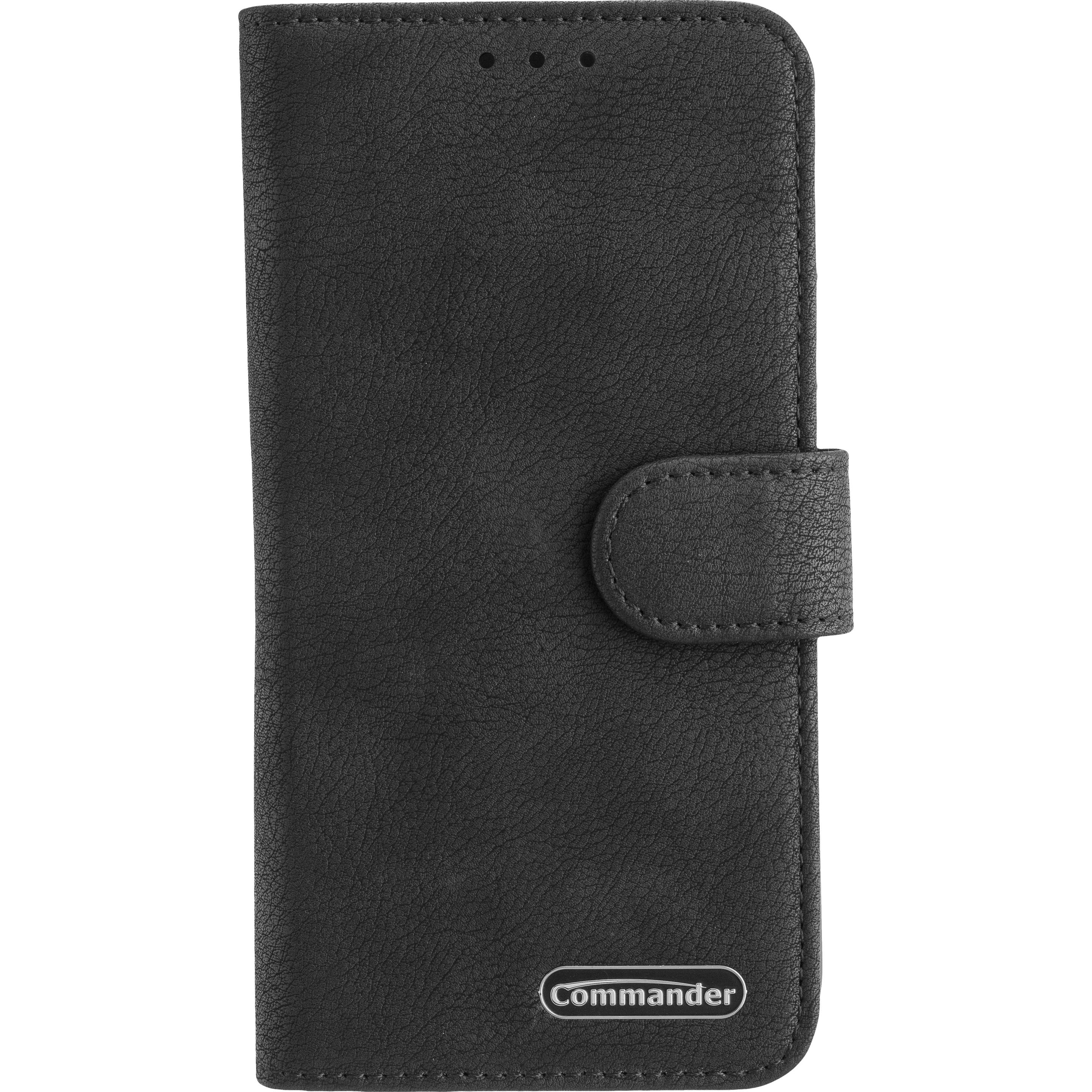 Peter Jäckel Commander Book Case (Xiaomi 14T), Smartphone Hülle, Schwarz