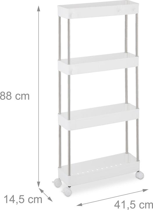 Actual product image Relaxdays niche trolley