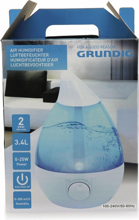 Produktbild Grundig Luftbefeuchter 3.4l 25W (35 m²)