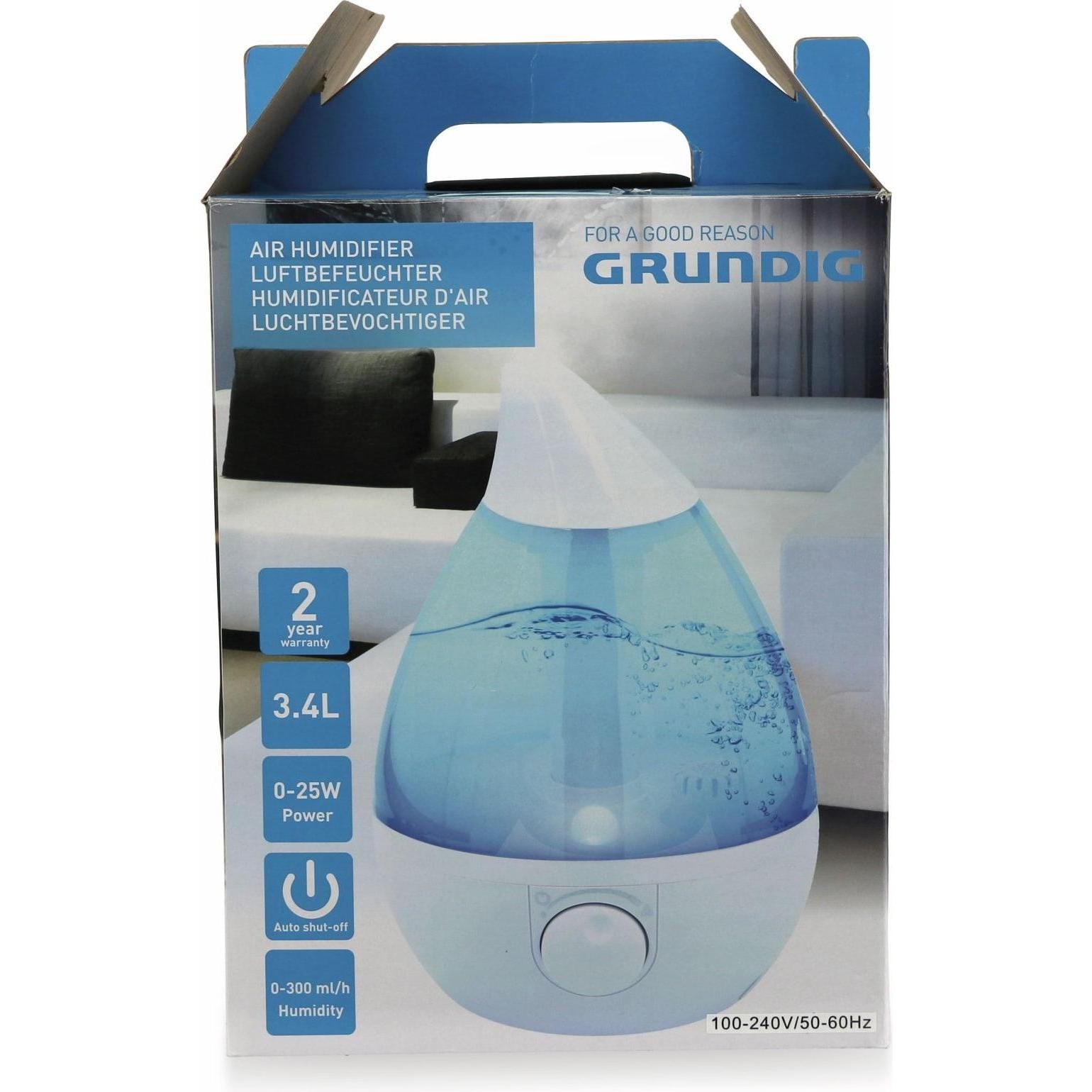 Thumbnail - Grundig Luftbefeuchter 3.4l 25W, Luftbefeuchter, Weiss