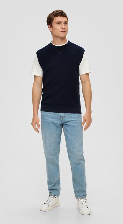 Produktbild s.Oliver Strickpullover Strickpullunder aus reiner Baumwolle (L)