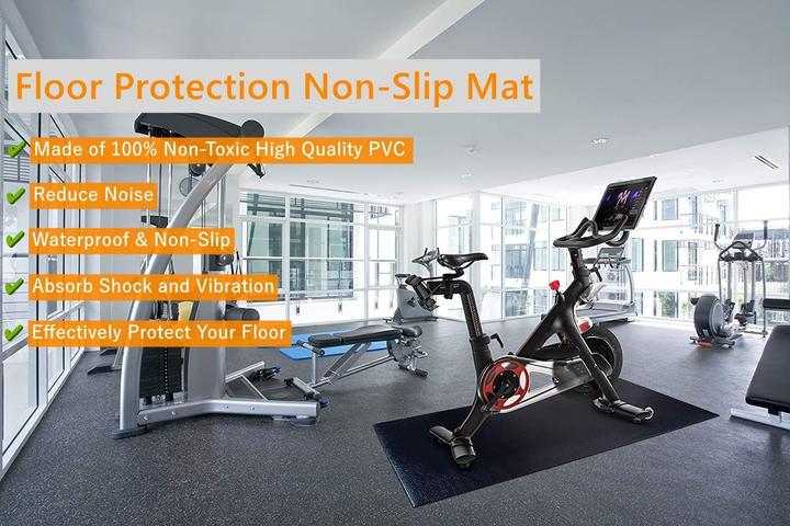 Actual product image Giovara Floor Protection Mat Black (0.60 cm)
