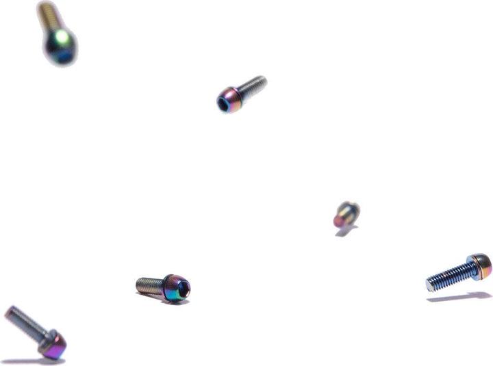 Actual product image Title ST1 stem replacement screws 6 pcs - Oil Slick