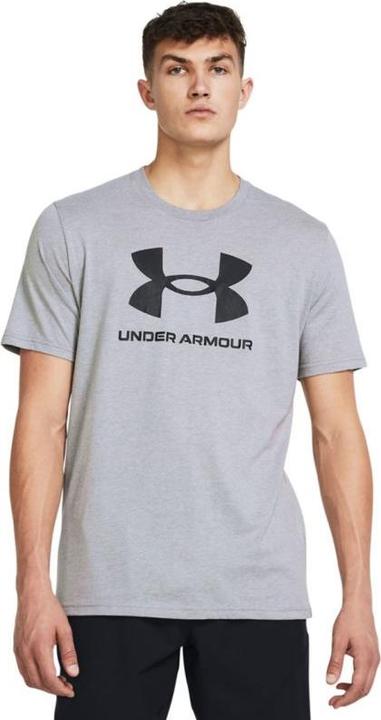 Image du produit Under Armour Sportstyle Logo T-shirt gris homme 1382911 035 XL (XL)