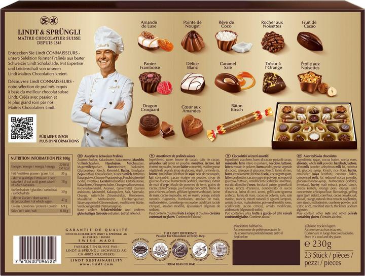 Produktbild Lindt Connaisseurs Pralinés (230 g)