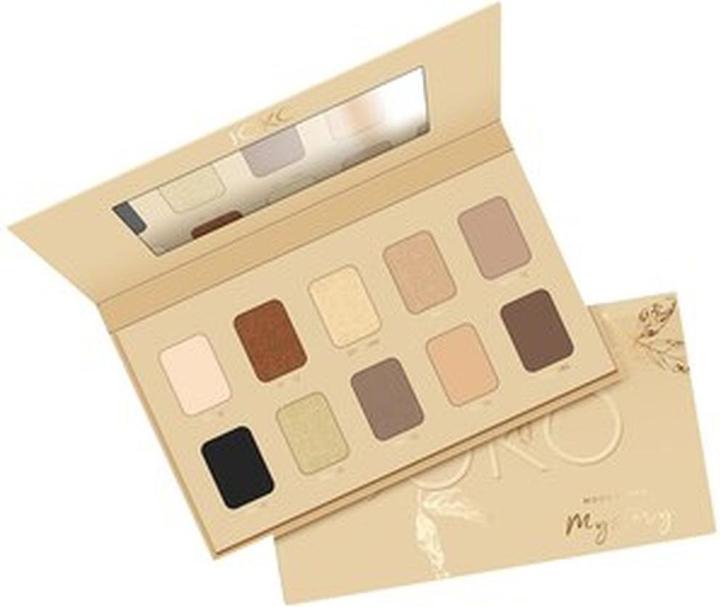 Actual product image Jokon Mood Board eyeshadow palette from 10 Mystery 15g (10 Mystery)
