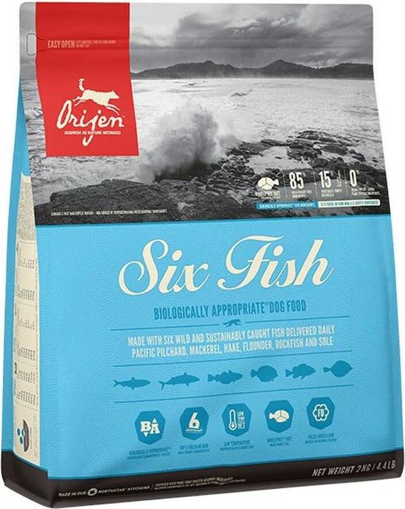 Actual product image Orijen Six Fish (Adult, 1 pcs., 2000 g)