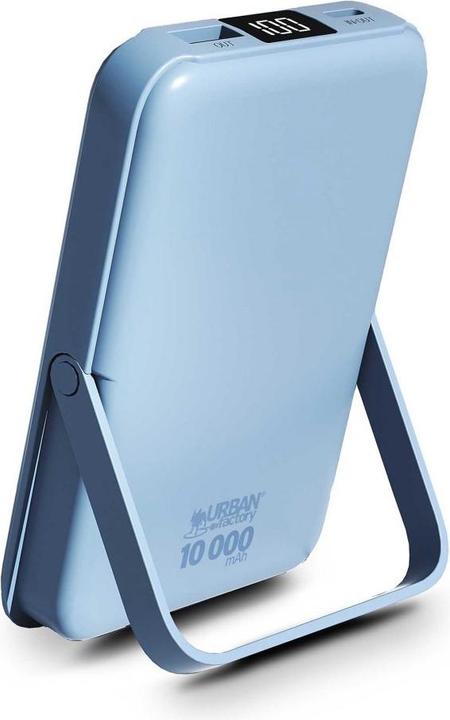 Productafbeelding Urban Factory WIFI MAGNEE POWERBANK 10.000MAH BLAUW (10000 mAh)