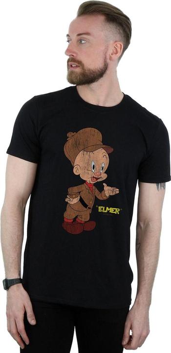Immagine prodotto Looney Tunes Elmer Fudd Distressed Maglietta Uomo (XXL)