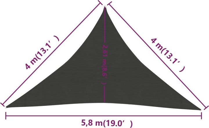 Actual product image vidaXL Wendy (400 x 400 x 580 cm)