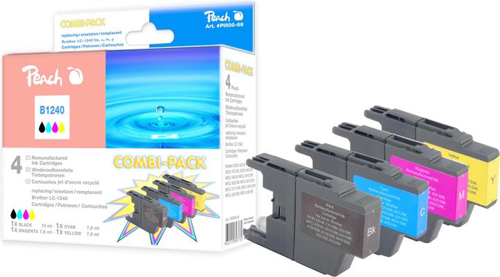 Produktbild Peach LC-1240 Multipack (BK, C, M, Y)