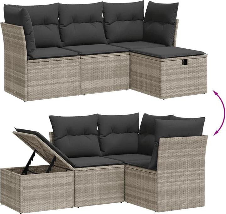 Produktbild vidaXL Garten Sofagarnitur