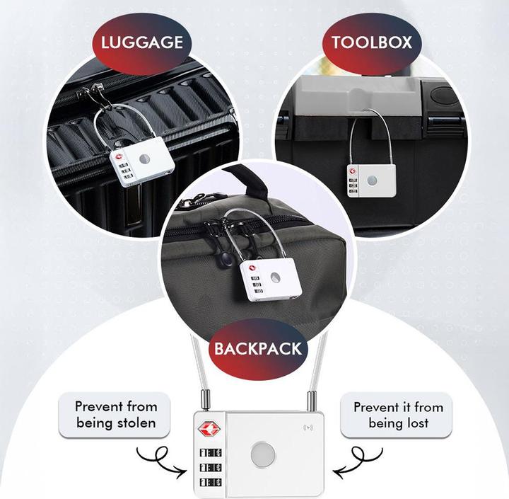 Immagine prodotto Mili Etichetta anti-smarrimento per bagagli MiLock (Apple, iOS)
