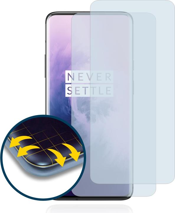 Actual product image BROTECT Full-Cover Protector (2 Piece, OnePlus 7 Pro)
