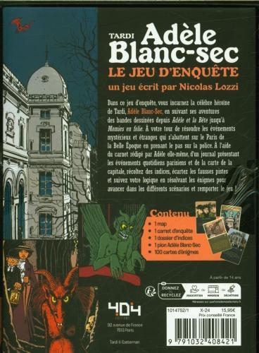 Image du produit 404 Editions Adèle Blanc-Sec : le jeu d'enquête (Français)