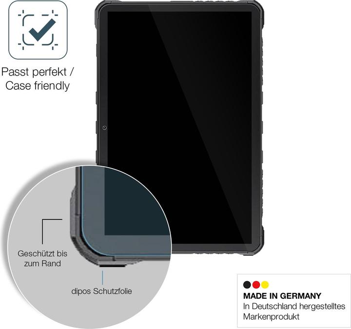 Actual product image Dipos Anti-Shock Screen Protector Clear (Cubot Tab King Kong)