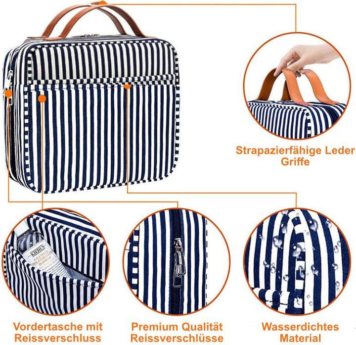 Image du produit Hermex Trousse de toilette Toiletry-Bag Trousse de maquillage