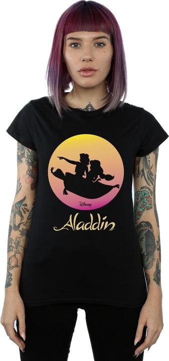 Immagine prodotto Disney Aladdin Flying Sunset Maglietta Donna (S)