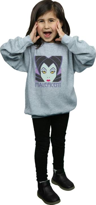 Immagine prodotto Disney Maleficent Cropped Head Felpa Ragazze (140, 146)